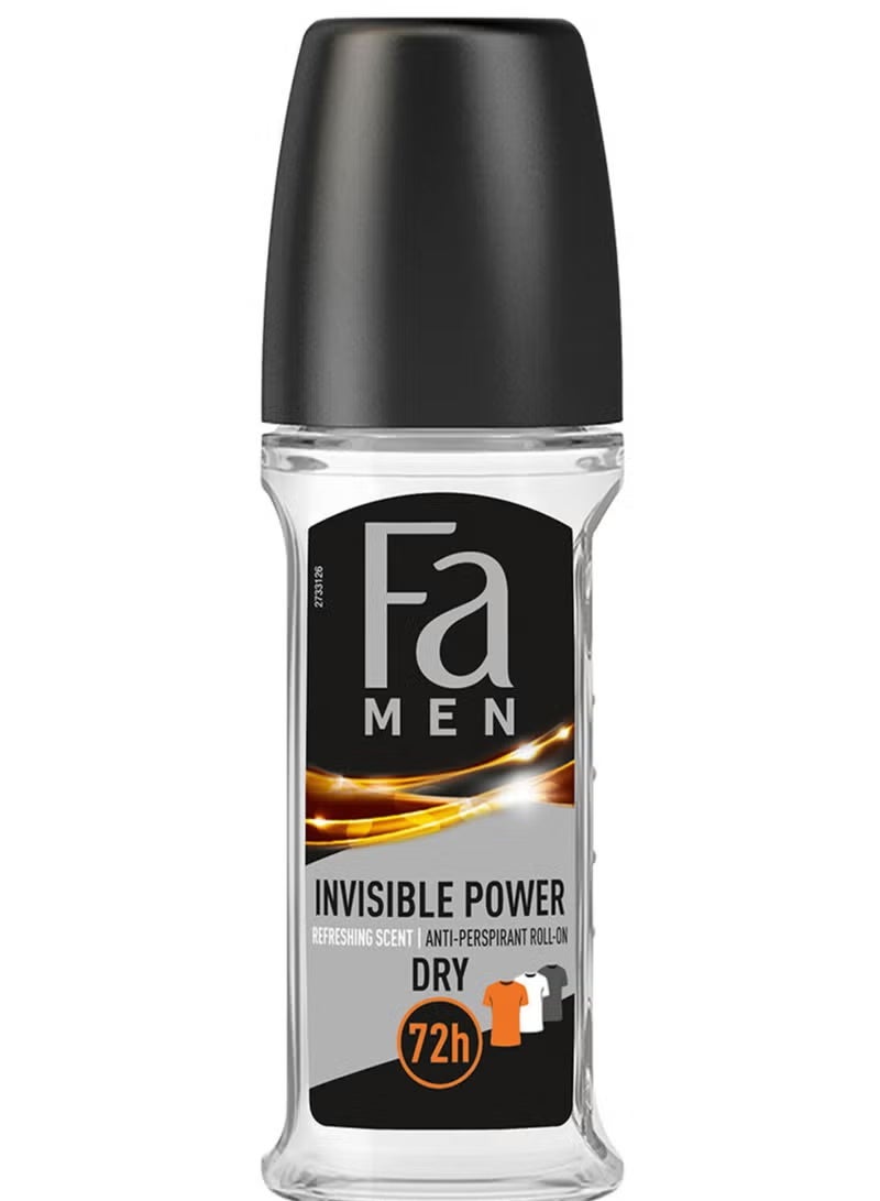 Fa Invisible Power Antiperspirant Roll-on for Men - 50 ml