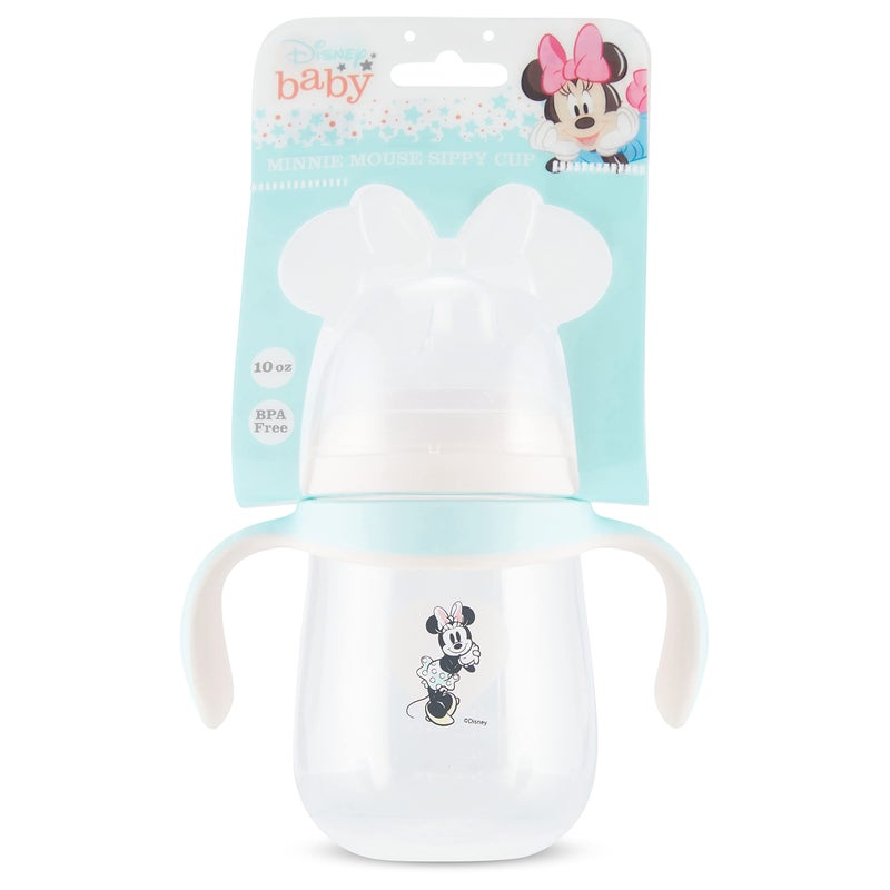 Disney Sippy Cups for Toddlers, Learner Sippy Cups for Kids with Pacifier, BPA-Free Trainer Cup with Handles, Leak-Proof Minnie Mouse and Mickey Mouse Sippy Cups, Perfect Unisex Gift for Children - Image 3