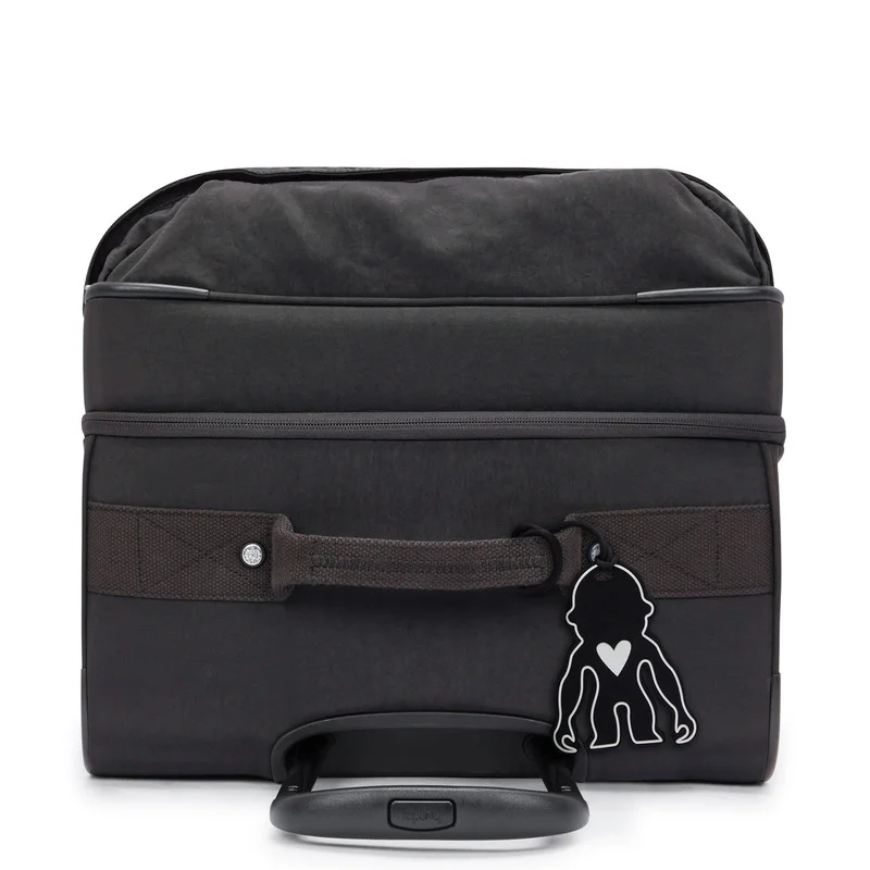 kipling Spontaneous L Female Large 4-Wheeled Water-Resistant Suitcase - Black Noir