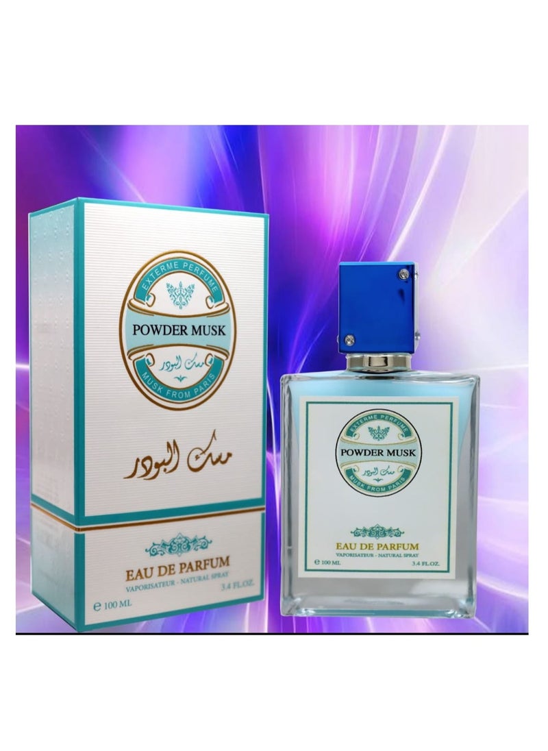 مسك مسك الباودر للبشرة والشعر - 100مل 