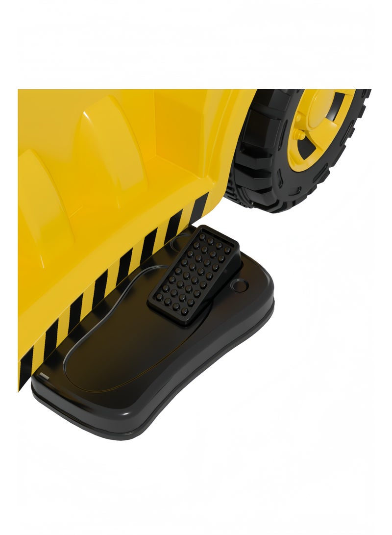 الأمويلات سيارة ركوب اطفال كهربائية للأطفال: لعبة جرافة بناء هدية للأطفال ١٩-٣٦ شهرًا - Image 5