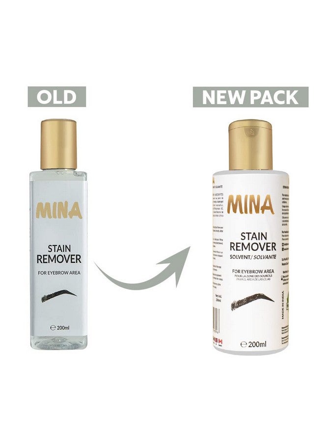 MinaiBrow Tint Kit Dark Brow | Natural Spot Coloring Brow Tinting Powder with Stain remover, Softly Removes Color from Skin - Smudge Proof Tint - Image 2
