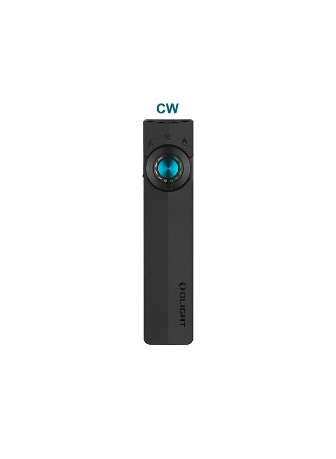أولايت مصباح Olight ArkPro متعدد الإضاءة، مصباح يدوي قابل لإعادة الشحن للاستخدام اليومي، 1500 لومن، شعاع 205 متر، مصباح يدوي للجيب للأشعة فوق البنفسجية، الأنشطة الخارجية، الحمل اليومي - Image 1