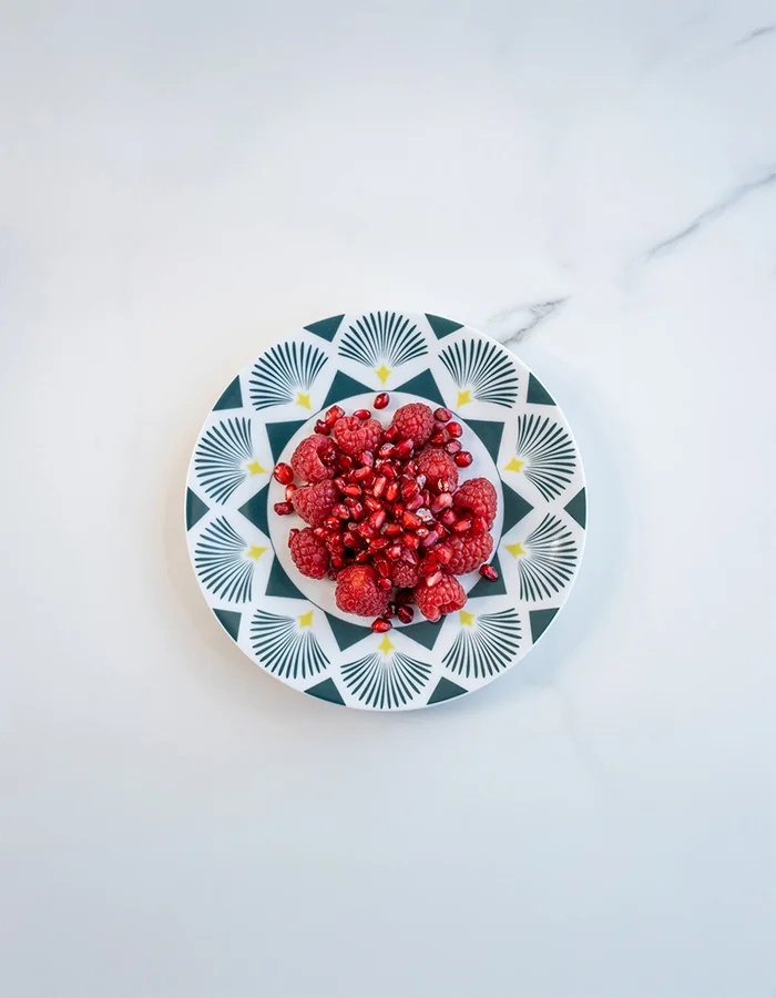 Silsal Set of 4 Bahja Dessert Plates - Silsal x Maison Mishmashi