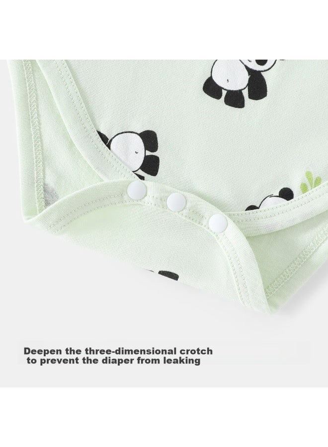 Yuzhaolin Baby Summer Clothes Baby Romper Panda Romper A Class Pure Cotton Clothes - Image 2
