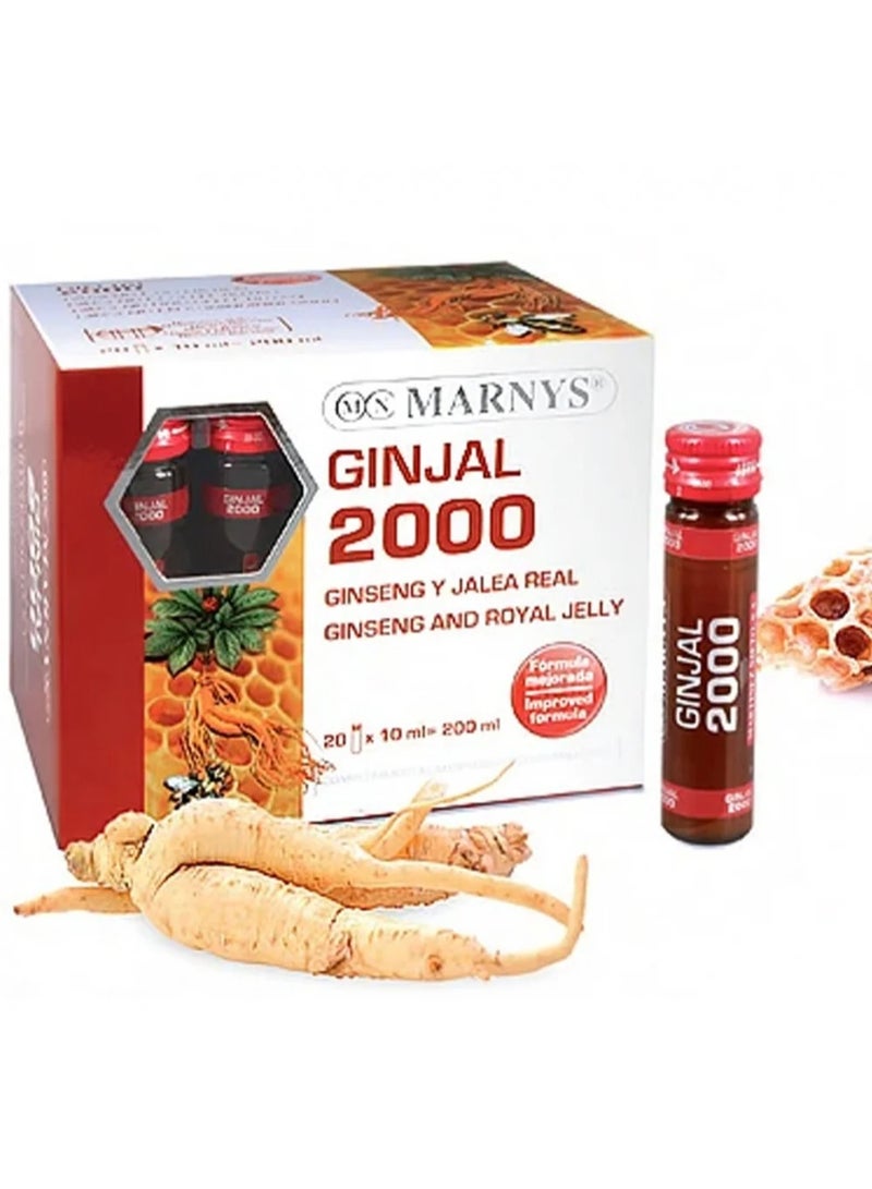 MARNYS GINGAL 2000 - 20 DRINKING BOTTLES * 10 ML - Image 2