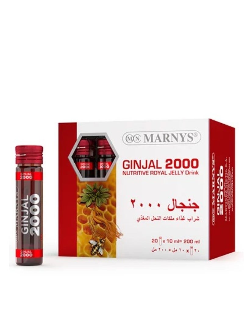 MARNYS GINGAL 2000 - 20 DRINKING BOTTLES * 10 ML - Image 3
