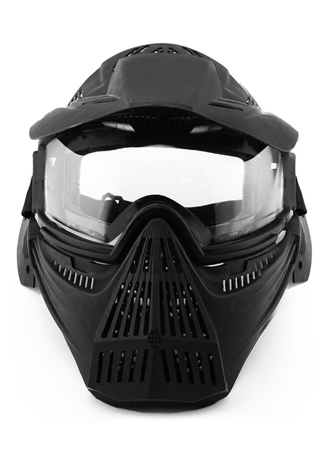 Tactical Full Face Protection Mask For Cs Field Airsoft Paintball With Elastic Headband  - Image 2