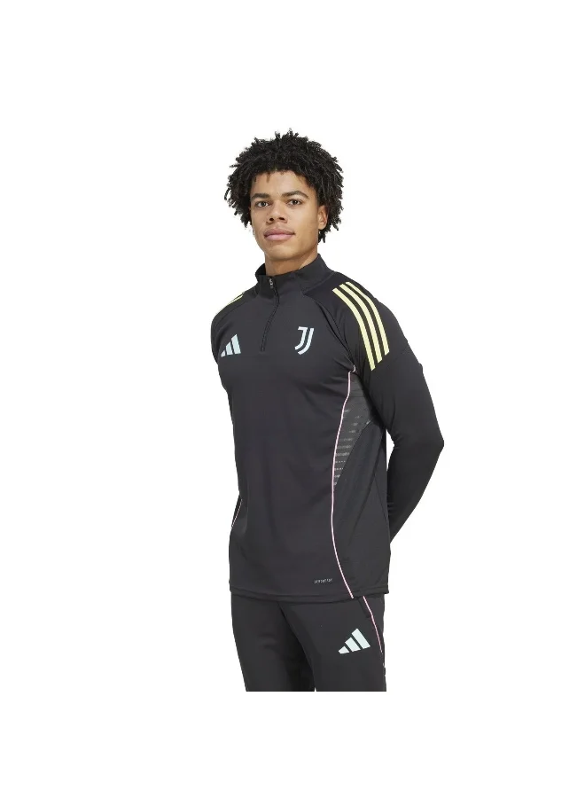 Adidas Juve Tr Top Black Football Track Tops For Men XS