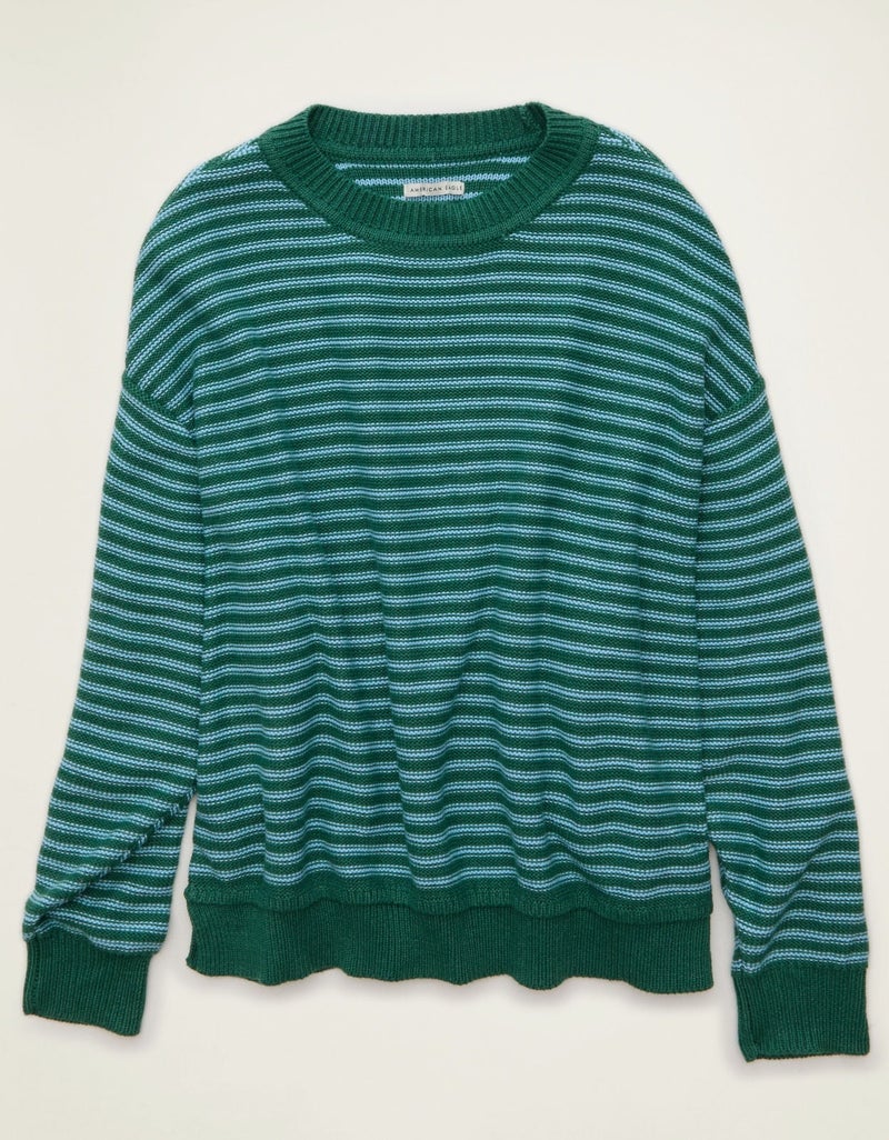 American Eagle AE Oversized Crew Neck Sweater - Image 1