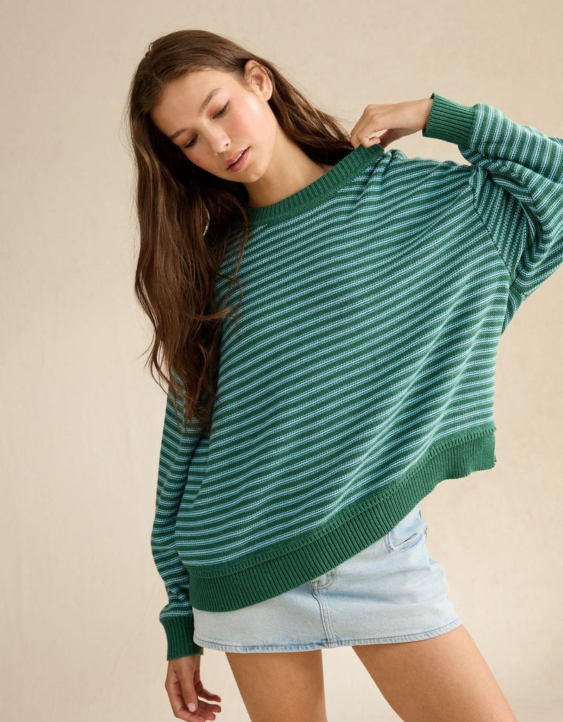 American Eagle AE Oversized Crew Neck Sweater - Image 4