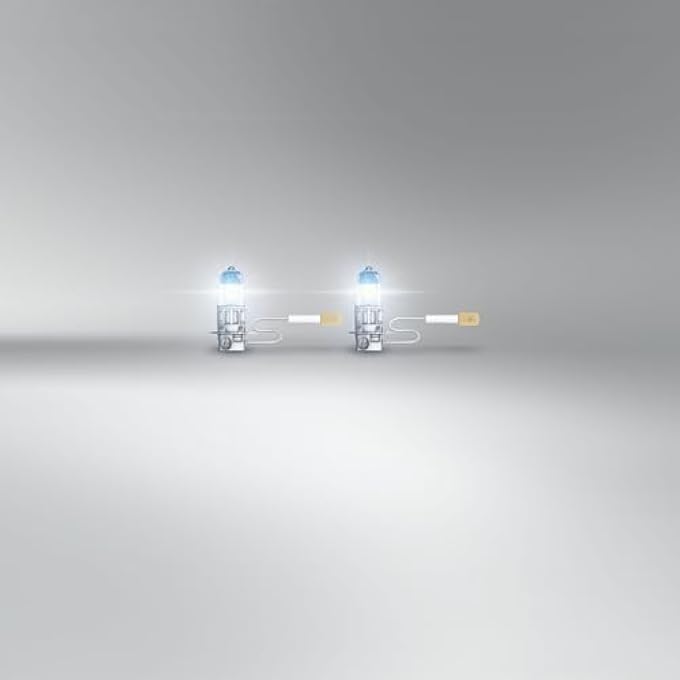 أوسرام مصباح أمامي هالوجين Night Breaker Laser H3 150 ذو سطوع أعلى 64151Nl2Hb 12 فولت صندوق تعليق للسيارة، مصباحان، أبيض - Image 3