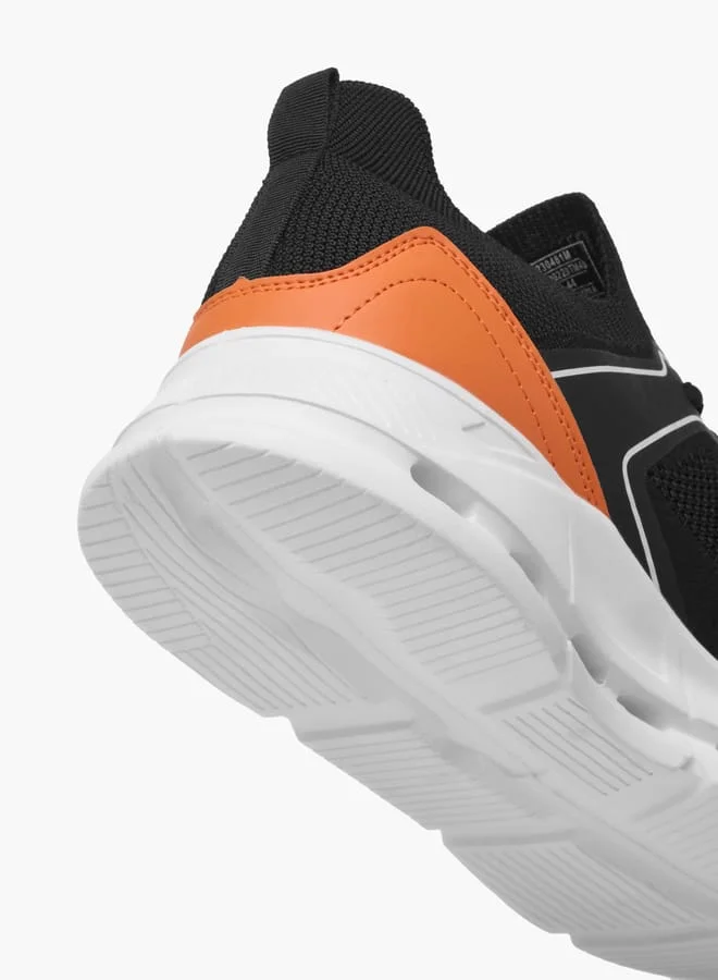 Oaklan by Shoexpress Men by Shoexpress Mesh Detail Sports Shoes with Lace-Up Closure
