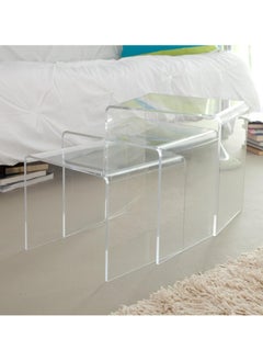 ماركة غير محددة طاولات متداخلة من الاكريليك، شفافة  - Image 3