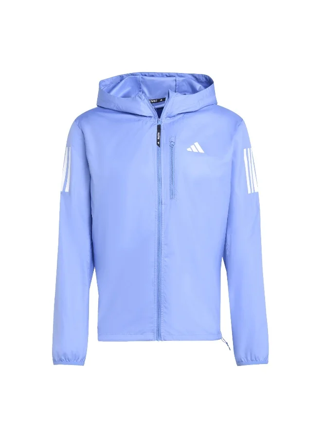 Adidas Otr B Jkt Blue Running Jackets For Men XS