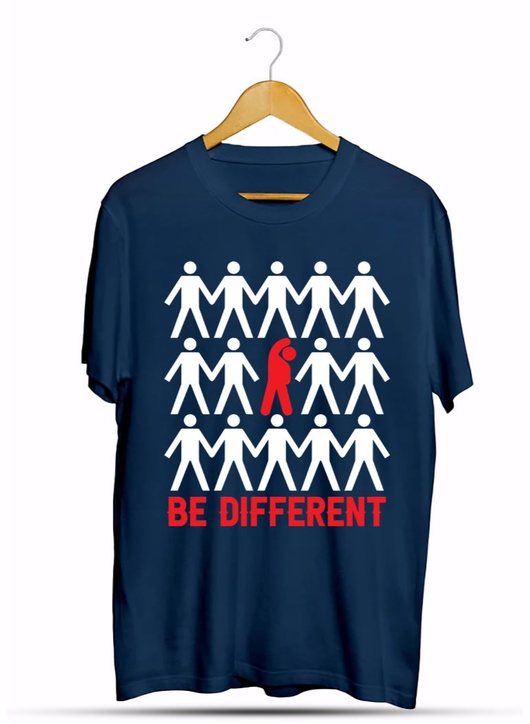 SHOP NEW ARRIVALS Be Different T-Shirt – Inspirational Quote Graphic Tee | Motivational Gift for Creatives, Free Thinkers & Trailblazers - Image 1