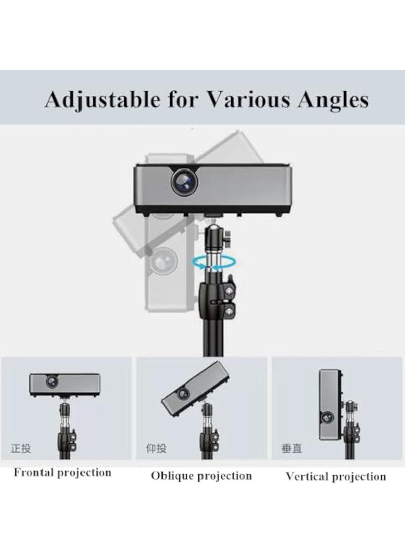 Arabest (58-170cm) Adjustable Height Projector Stand, Projector Floor Tripod, Folding Tripod Stand, Portable Projector Stand For Home/meeting/Studio - Image 4