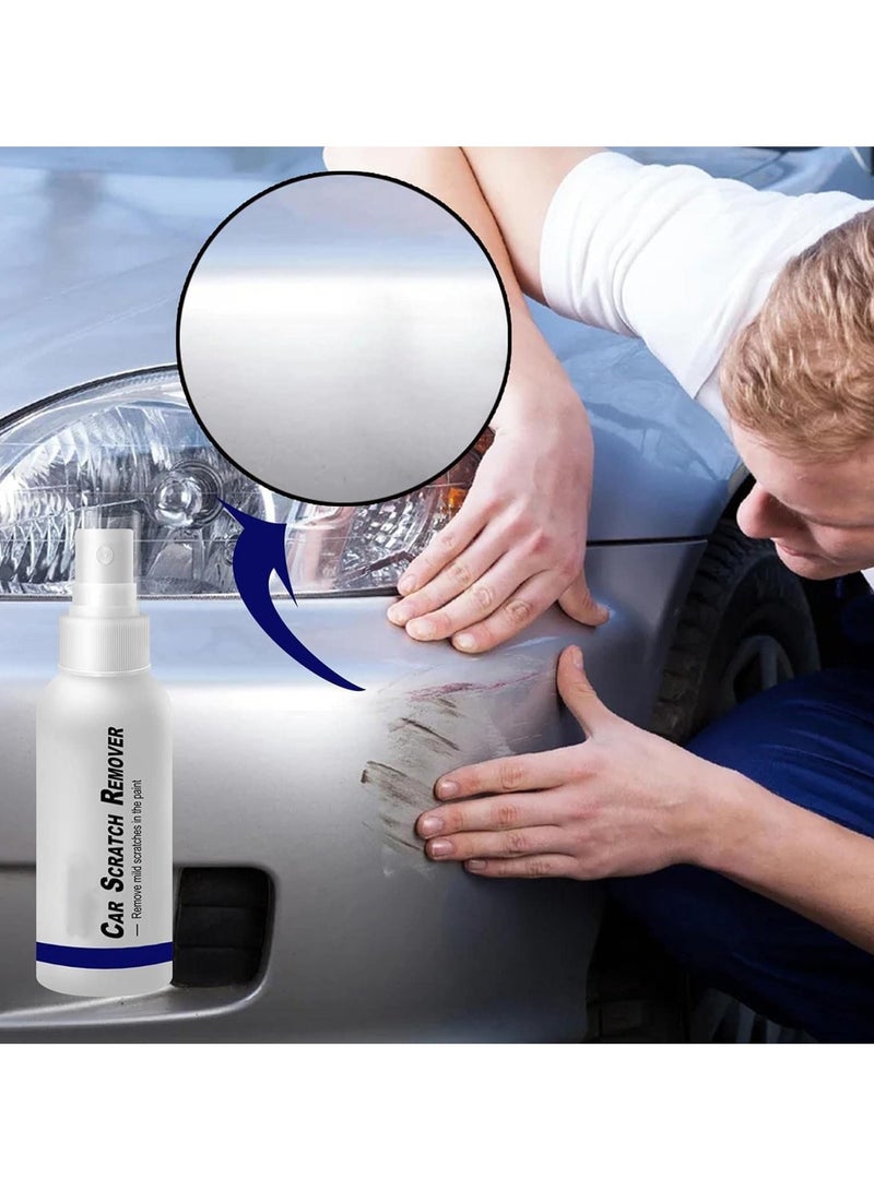 Car Scratch Remover Kit, 50ml Car Scratch Repair Spray, Scratch Removal Spray for Repairing Car Scratches, Car Maintenance and Refurbishment Paint Scratch Polishing Repair Spray - Image 2