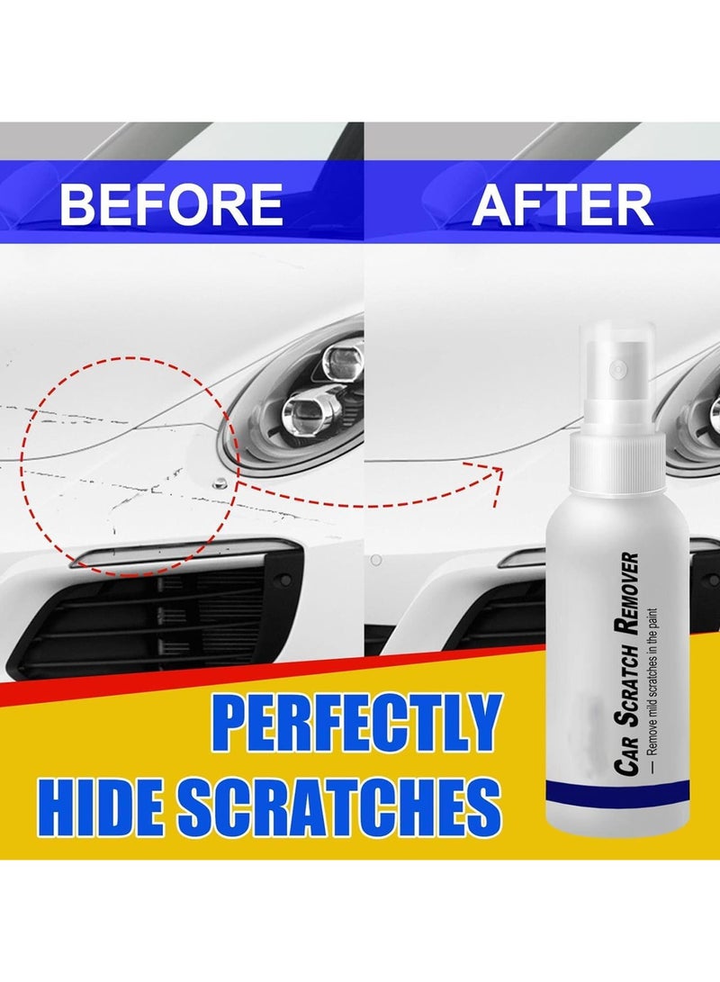 Car Scratch Remover Kit, 50ml Car Scratch Repair Spray, Scratch Removal Spray for Repairing Car Scratches, Car Maintenance and Refurbishment Paint Scratch Polishing Repair Spray - Image 4