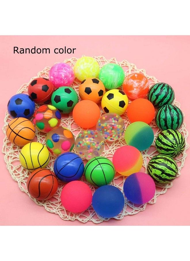Jatidne 24 Pieces Bouncy Balls For Kids Party Favors 30Mm Diamter Rubber Bouncing Balls Treating Goodie School Class Game Rewards  - Image 5