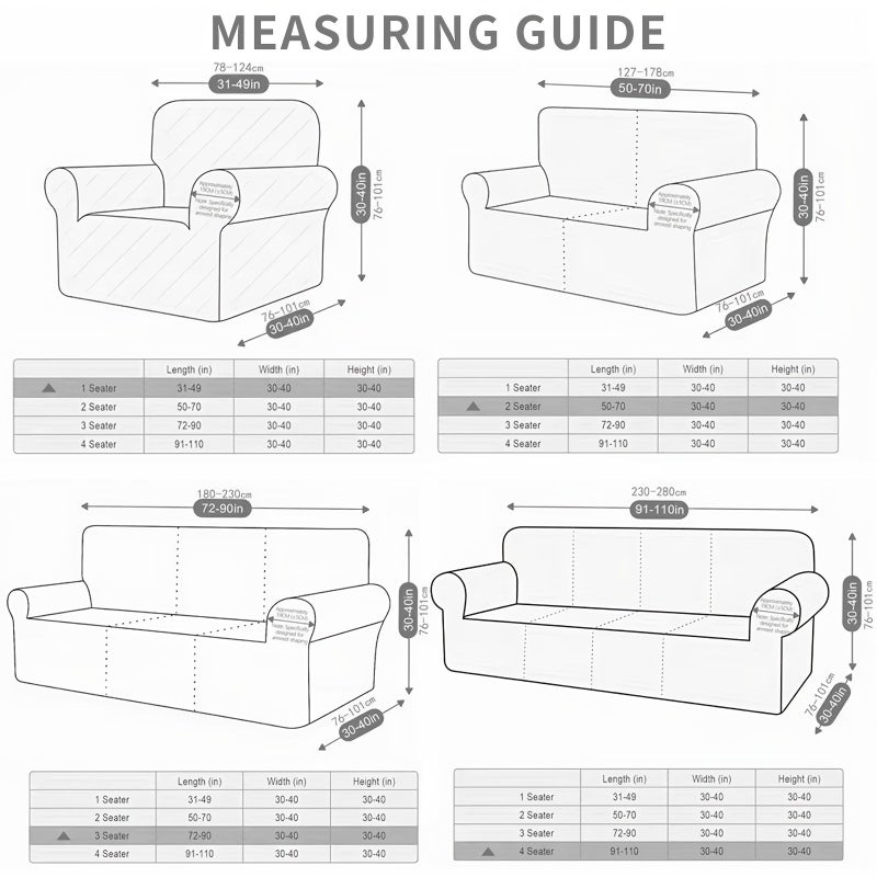 Textured Stretch Sofa Cover Two Seater Cream Color Elastic Couch Slipcover Pet Friendly Non Slip Washable Furniture Protector For Dogs Cats Living Room - Image 3