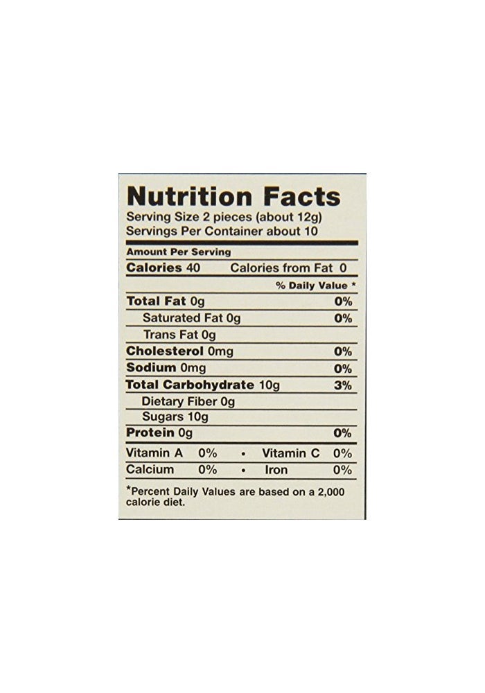 The Ginger People Original Gin Gins Chewy Ginger Candy - 4.5 oz - Image 3