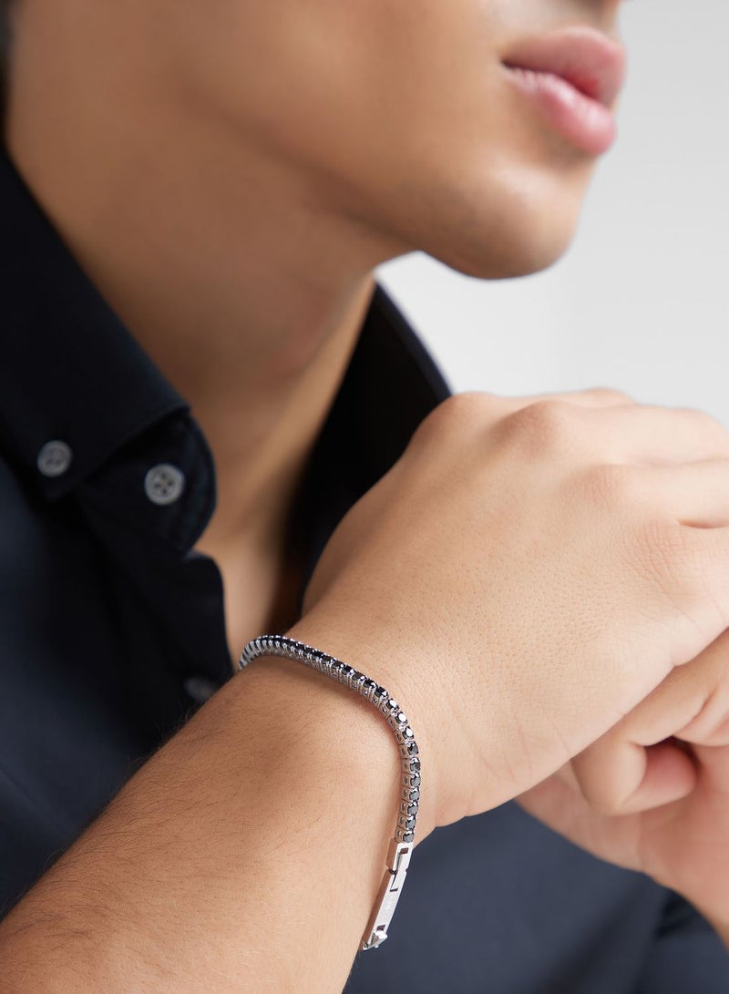 GUESS Casual Logo Buckle Bracelet - Image 5