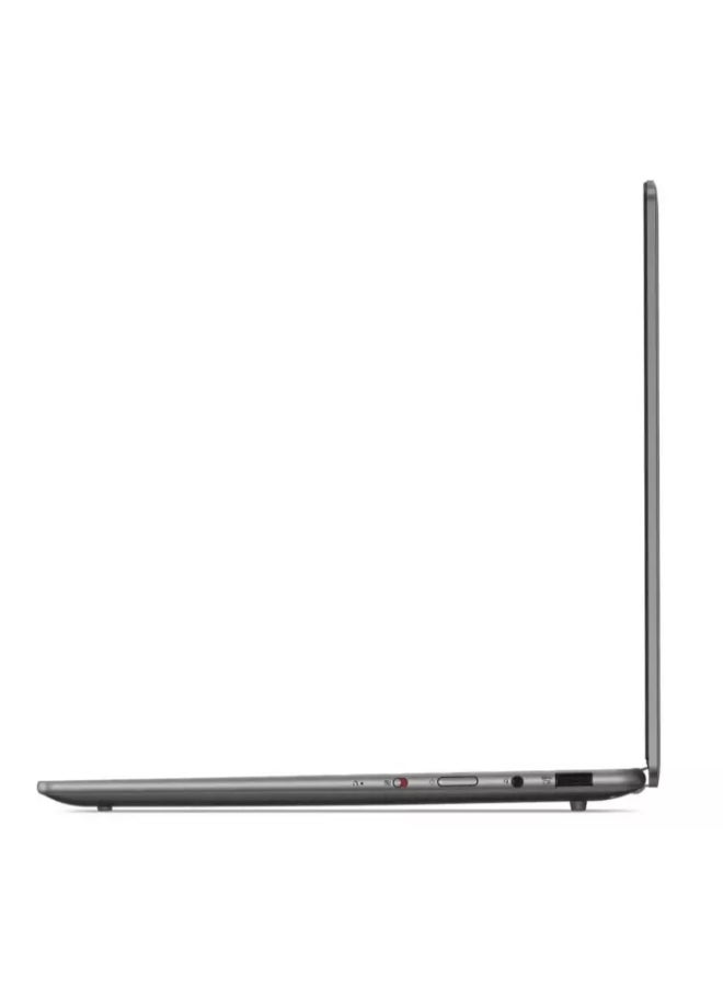 لينوفو لابتوب Yoga Slim 7 14IMH9 بشاشة OLED مقاس 14 بوصة (1920×1200)، معالج Intel Core Ultra 7-155H، ذاكرة وصول عشوائي DDR5 سعة 16 جيجابايت، قرص صلب SSD سعة 512 جيجابايت، نظام التشغيل Windows 11 Home، يدعم اللغتين الإنجليزية والعربية، لون رمادي قمري الإنجليزية/العربية رمادي قمري - Image 3