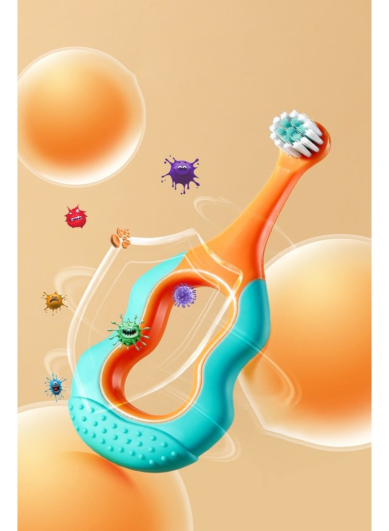 2pcs mini and cute shape tooth brush for kids.suitable for kids less than 3years old. - Image 3
