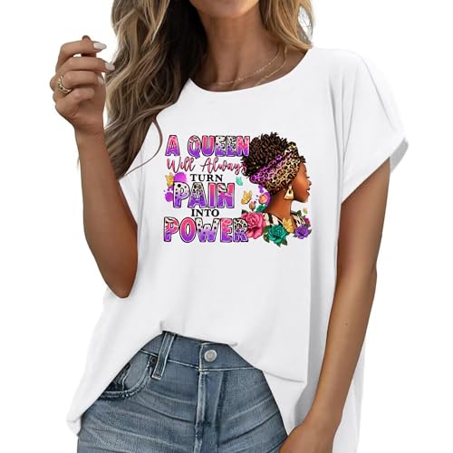 RURUIS 6 Sheets Black Woman Iron On Decals Heat Tansfer Patches for Clothing T-Shirt Vinyl Sticker Paper Afro Woman Design Ready to Press Decoration Applique - Image 3