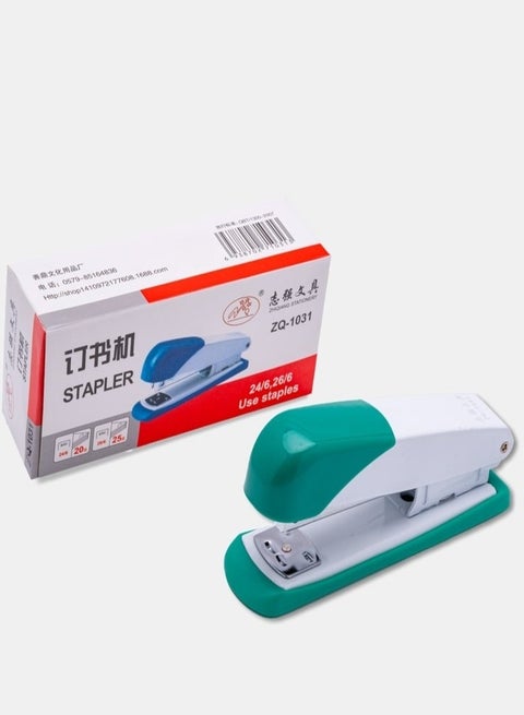 Office Paper Stapler Green