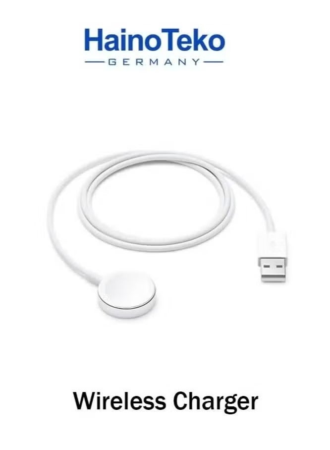 Haino Teko GP 7 Smart Watch with Seven Set Straps and Wireless Charger for Men and Women -– Stylish, Multifunctional Fitness Tracker, Heart Rate Monitor, Waterproof, and Customizable Design - Image 2