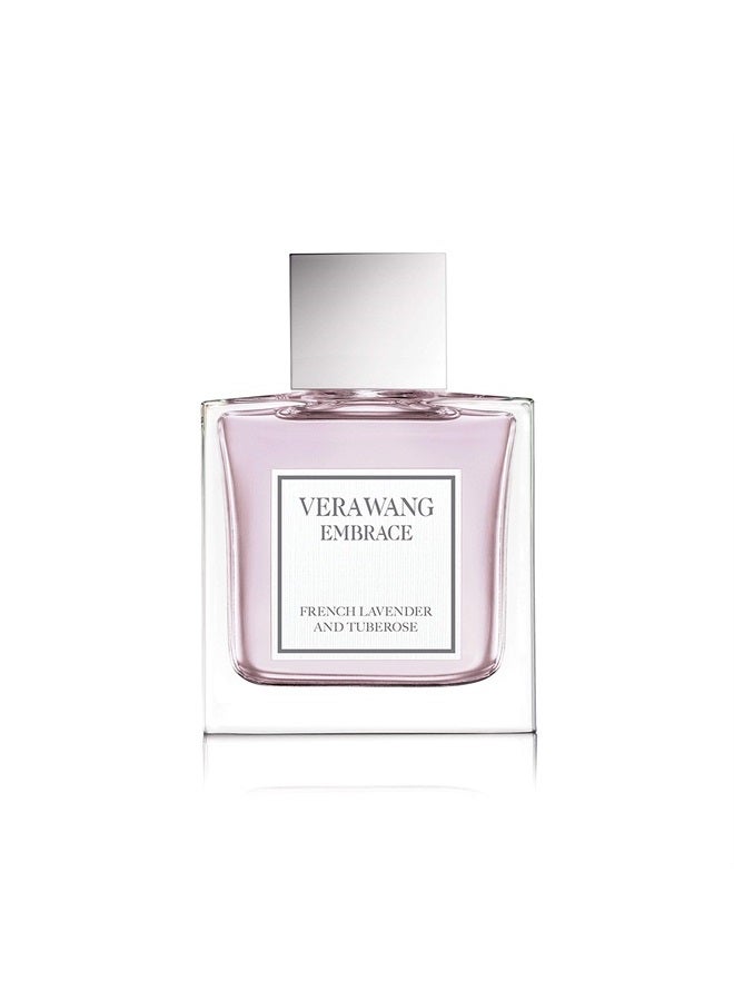 Vera Wang عطر إمبريس أو دو تواليت للنساء، لافندر فرنسي وتوبيروز، 1 أونصة سائلة - Image 1