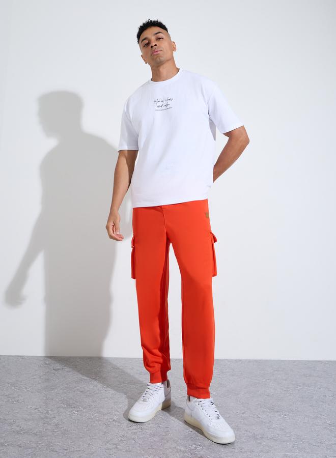 Take Two Men Solid Joggers with Drawstring - Image 1