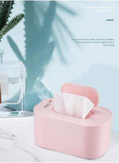 Bukela Wet Wipe Warmer USB Baby Wet Wipe Warmer 3 Temperature Modes Diaper Wipe Warmer 10W Constant Temperature Large Capacity Portable Baby Wet Wipe Warmer Dispenser for Home Car Travel  - Image 1