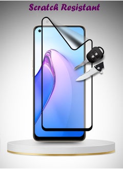 Wtech Oppo Reno8 z 5G / Reno 8 5G Matte Ceramic Screen Protector (MSCNMN) -Clear  - Image 3