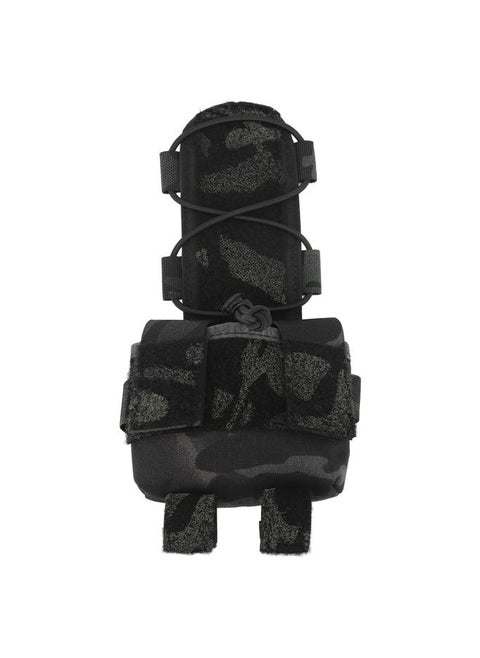 Helmet Battery Pouch for MK2 Kaudura Helmet Battery Pack Storage Bag Accessory with Hook and Loop for Shooting Cycling Hiking Camping BCP