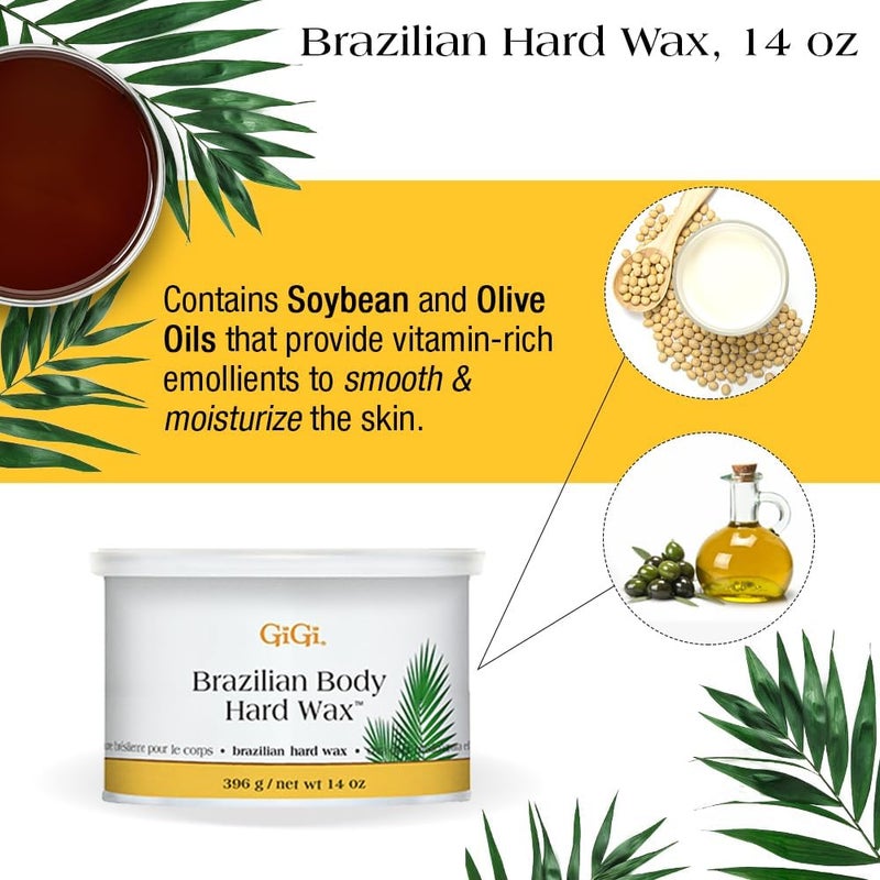 Gigi Brazilian Waxing Kit for Women - Hair Removal Wax Kit with Wax Warmer, Hard Wax, Pre & Post Wax Care, & Applicator Sticks - Ideal for Bikini & Intimate Areas - Image 4