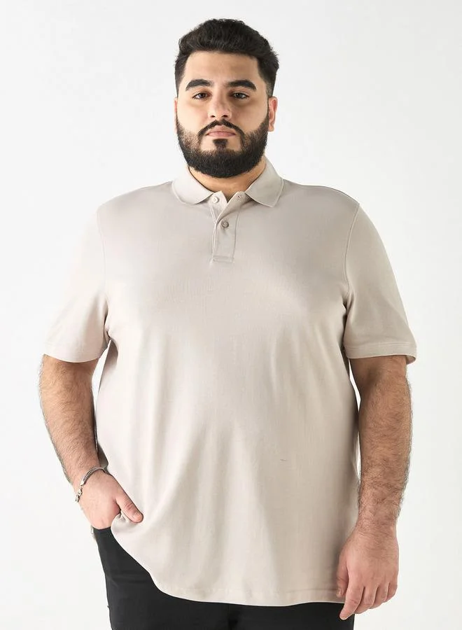 Splash FAV Polo T-shirt with Short Sleeves and Button Closure