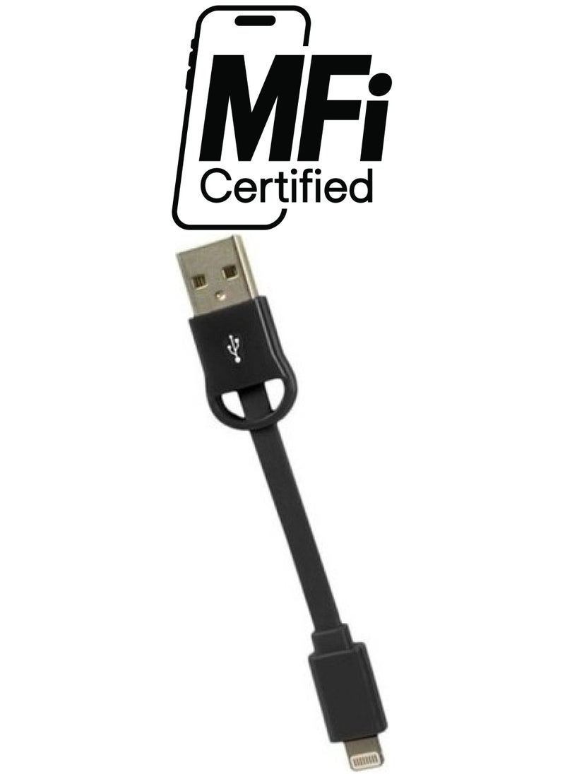 Goji Fit - Goji Lightning Mini Data and Charging Cable 8CM Colorful 2 PCS - Image 1