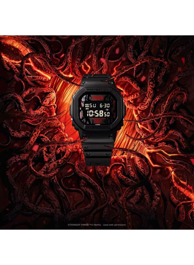 CASIO G-SHOCK DW-5600STT-1D Stranger Things™ Limited Edition Digital Watch - Image 2