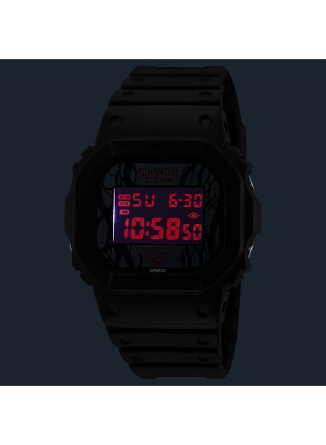 CASIO G-SHOCK DW-5600STT-1D Stranger Things™ Limited Edition Digital Watch - Image 5