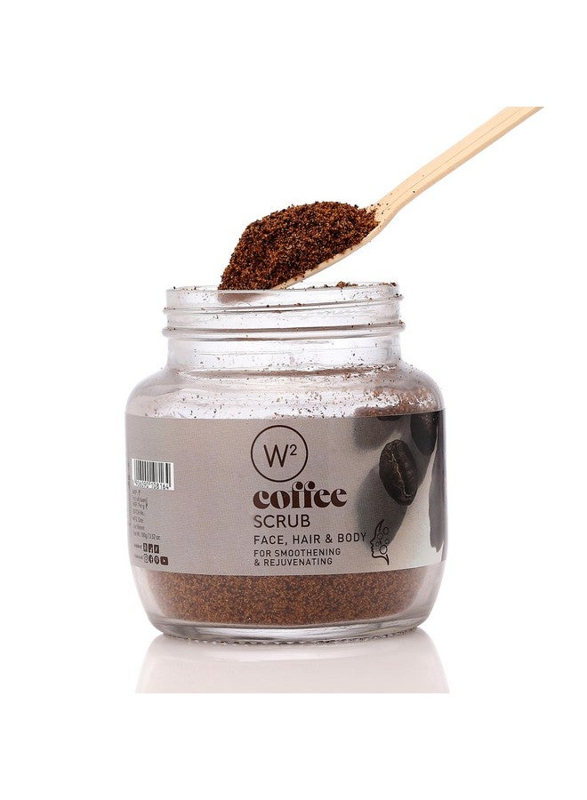W2 Why Wait Coffee Scrub | Helps remove dead skin cells, dirt, dandruff, oil|Unclog Pores | 100 gm - Image 3