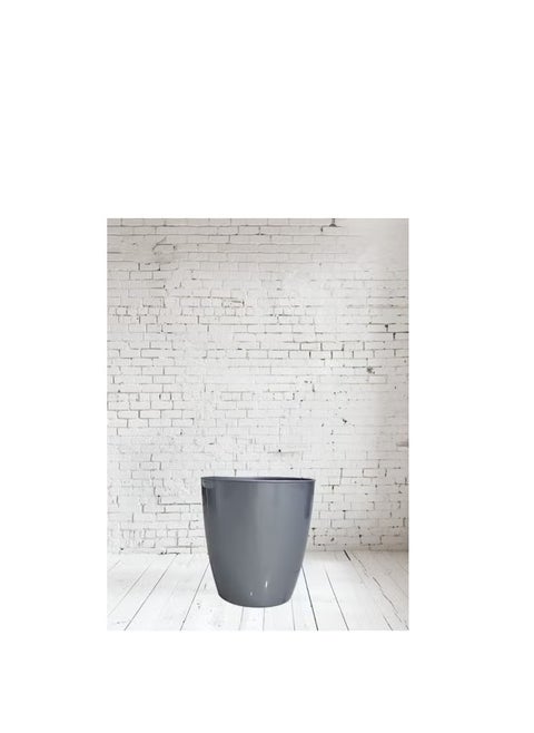 A circular plastic tree stand with an elegant design