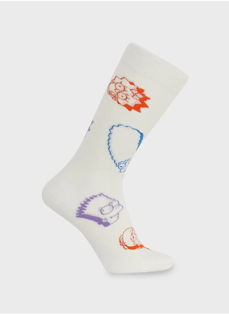 Happy Socks 4 Pack Assorted Socks Gift Set