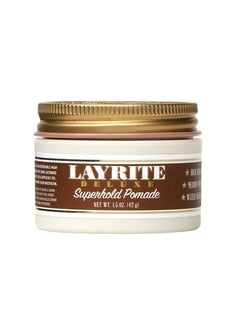 Layrite Superhold Pomade, 1.5 oz  - Image 1