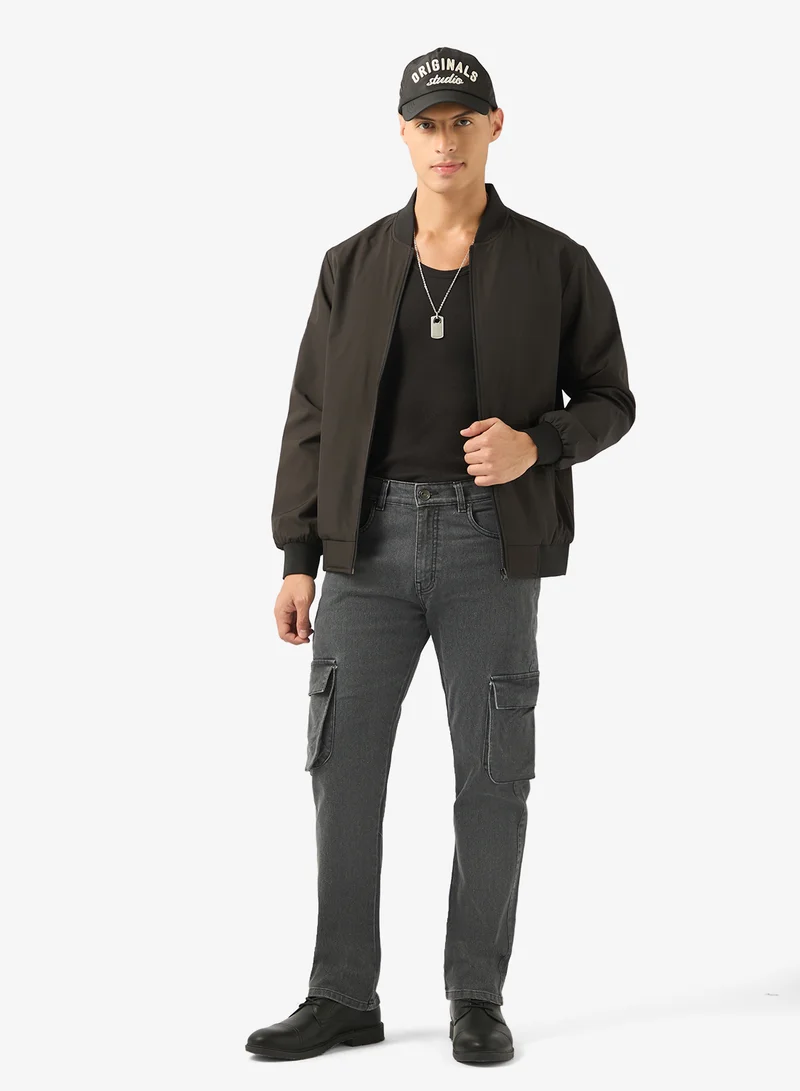 سفنتي فايف بنطال كارجو بقصة مستقيمة