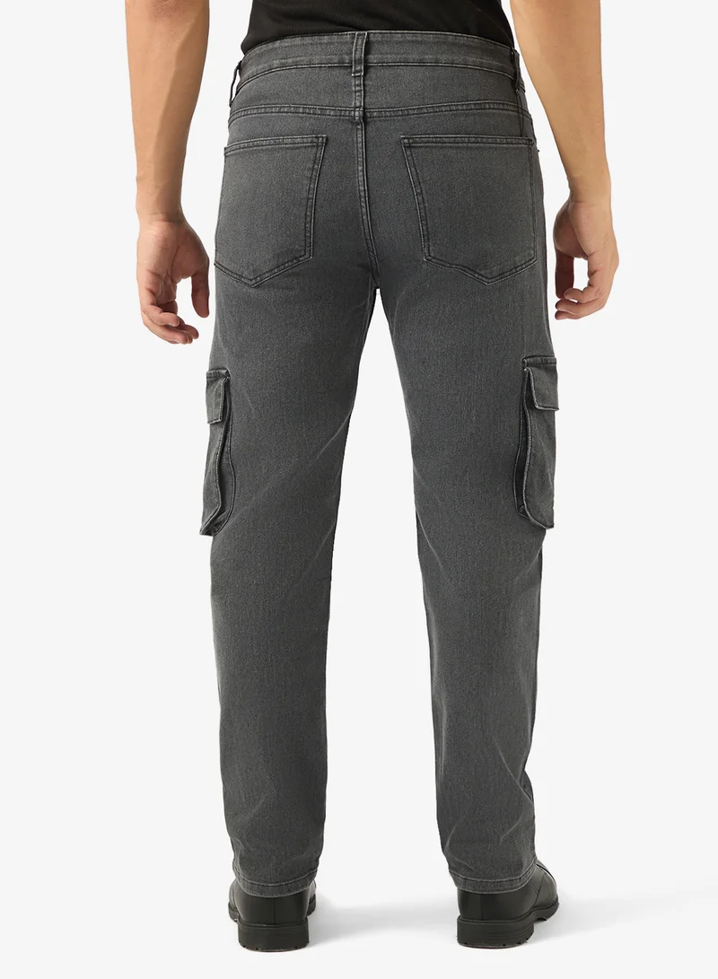 Seventy Five  Straight Fit Cargo for Men | Best Price UAE