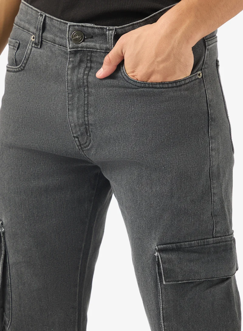 Seventy Five  Straight Fit Cargo for Men | Best Price UAE