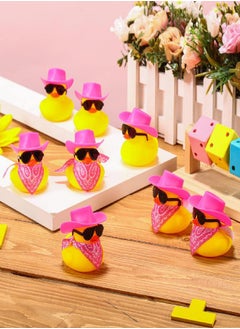 24 Set Cowboy Rubber Duck Bulk Mini Yellow Duckies Bath Party Tiny Ducks Bathtub Toy with Cowboy Hat Paisley Bandanas Sunglasses for Summer Baby Shower Birthday Swimming Party Favor - pzsku/Z82B1BF6F6E7CE7049691Z/45/_/1686915577/aecadaf9-560d-4981-96f4-b03e75daed87